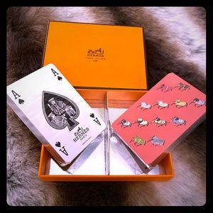 Hermès playing cards